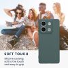 Pouzdro Kwmobile pro Xiaomi Redmi Note 13, zelené, silikonové, KWM000020LK008C