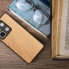 Pouzdro Kwmobile pro Xiaomi Redmi Note 13, hnědé, dřevo/silikon, KWM000020LO002C