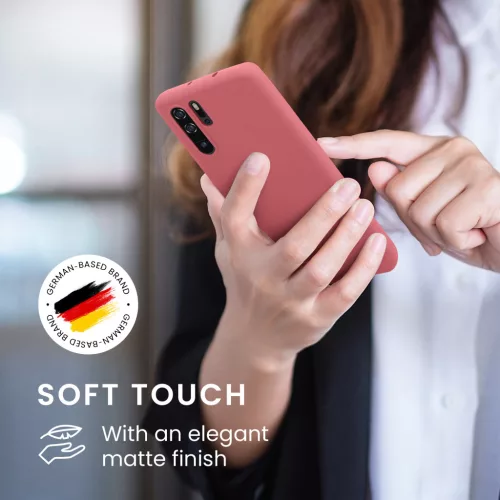 Pouzdro Kwmobile pro Huawei P30 Pro, tmavě růžové, silikonové, KWM000009MI015C