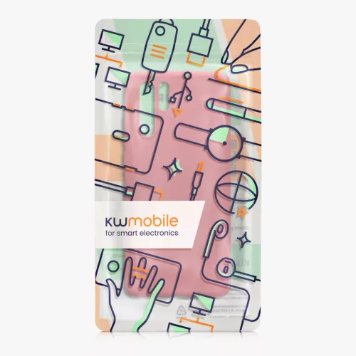 Pouzdro Kwmobile pro Huawei P30 Pro, tmavě růžové, silikonové, KWM000009MI015C
