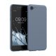 Pouzdro Kwmobile pro Apple iPhone SE (2022)/iPhone SE (2020)/iPhone 8, šedé, silikonové, KWM000010IU097C