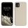 Silikonový kryt Kwmobile pro Apple iPhone 11, krémový, KWM000010SX074C