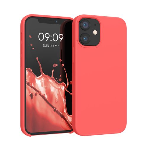 Silikonový kryt Kwmobile pro Apple iPhone 12 Mini, růžový, KWM000011JO065C