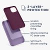 Silikonový kryt Kwmobile pro Apple iPhone 12 Mini, fialový, KWM000011JO066C