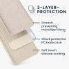 Pouzdro Kwmobile pro Samsung Galaxy A32 5G, krémové, silikonové, KWM000012IW054C