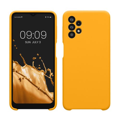 Pouzdro Kwmobile pro Samsung Galaxy A32 5G, žluté, silikonové, KWM000012IW055C