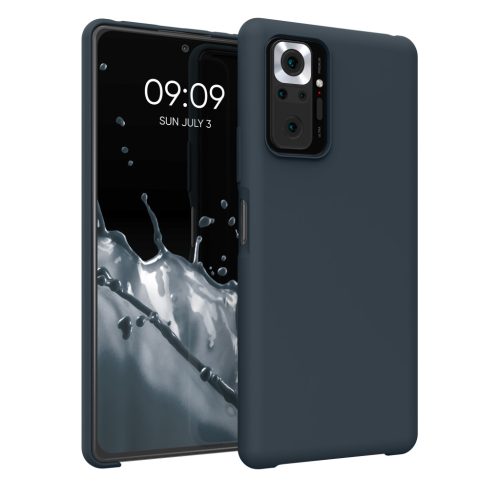 Pouzdro Kwmobile pro Xiaomi Redmi Note 10 Pro, tmavě zelené, silikonové, KWM000012OI008C