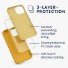 Silikonový kryt Kwmobile pro Apple iPhone 13 Mini, žlutý, KWM000013OU059C
