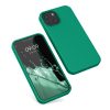 Silikonový kryt Kwmobile pro Apple iPhone 13 Mini, zelený, KWM000013OU060C