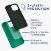 Silikonový kryt Kwmobile pro Apple iPhone 13 Mini, zelený, KWM000013OU060C