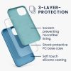 Silikonový kryt Kwmobile pro Apple iPhone 13, modrý, KWM000013OV098C