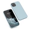 Pouzdro Kwmobile pro Apple iPhone 13, světle modré, silikonové, KWM000013OV099C