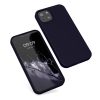 Silikonový kryt Kwmobile pro Apple iPhone 13, tmavě modrý, KWM000013OV100C