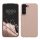 Pouzdro Kwmobile pro Samsung Galaxy S22, světle růžové, silikonové, KWM000014GR075C
