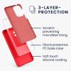 Silikonový kryt Kwmobile pro Samsung Galaxy A33 5G, červený, KWM000015GQ057C
