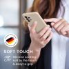 Pouzdro Kwmobile pro Samsung Galaxy A33 5G, krémové, silikonové, KWM000015GQ059C