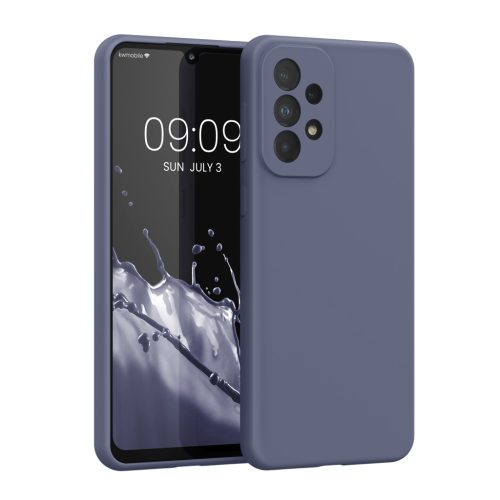 Pouzdro Kwmobile pro Samsung Galaxy A33 5G, šedé, silikonové, KWM000015GQ060C
