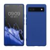 Pouzdro Kwmobile pro Google Pixel 6a, modré, silikonové, KWM000015OO020C