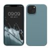 Pouzdro Kwmobile pro Apple iPhone 14, zelené, silikonové, KWM000016NI045C