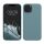 Pouzdro Kwmobile pro Apple iPhone 14, zelené, silikonové, KWM000016NI045C