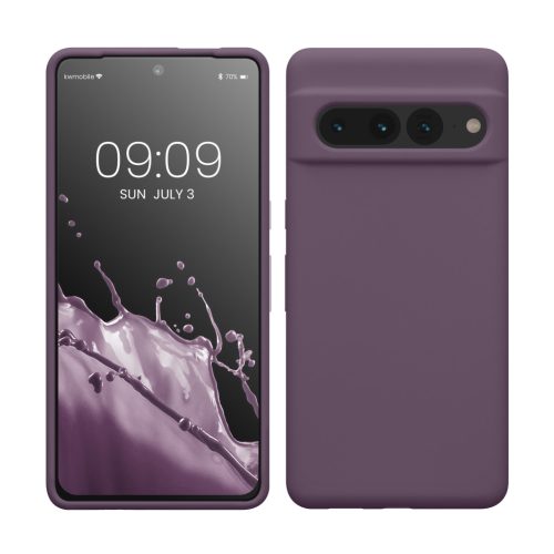 Pouzdro Kwmobile pro Google Pixel 7 Pro, fialové, silikonové, KWM0000171J042C