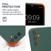 Pouzdro Kwmobile pro Samsung Galaxy A34 5G, zelené, silikonové, KWM000018GC053C