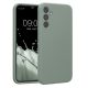 Pouzdro Kwmobile pro Samsung Galaxy A34 5G, zelené, silikonové, KWM000018GC055C