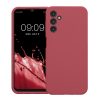 Pouzdro Kwmobile pro Samsung Galaxy A14 5G, tmavě růžové, silikonové, KWM000018GD041C