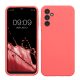 Pouzdro Kwmobile pro Samsung Galaxy A14 5G, růžové, silikonové, KWM000018GD045C