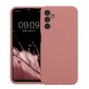Pouzdro Kwmobile pro Samsung Galaxy A14 5G, růžové, silikonové, KWM000018GD047C