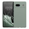 Pouzdro Kwmobile pro Google Pixel 7a, zelené, silikonové, KWM000019YF035C