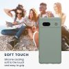 Pouzdro Kwmobile pro Google Pixel 7a, zelené, silikonové, KWM000019YF035C