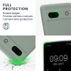 Pouzdro Kwmobile pro Google Pixel 7a, zelené, silikonové, KWM000019YF035C