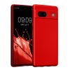 Pouzdro Kwmobile pro Google Pixel 7a, červené, silikonové, KWM000019YG012C