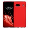 Pouzdro Kwmobile pro Google Pixel 7a, červené, silikonové, KWM000019YG012C