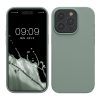 Silikonový kryt Kwmobile pro Apple iPhone 15 Pro, zelený, KWM000020CC029C