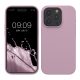 Silikonový kryt Kwmobile pro Apple iPhone 15 Pro, světle fialový, KWM000020CC031C