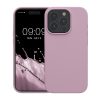 Silikonový kryt Kwmobile pro Apple iPhone 15 Pro, světle fialový, KWM000020CC031C