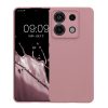 Pouzdro Kwmobile pro Xiaomi Redmi Note 13 Pro 5G, světle růžové, silikonové, KWM000020LD023C