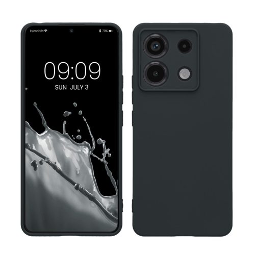 Pouzdro Kwmobile pro Xiaomi Redmi Note 13 Pro 5G, tmavě modré, silikonové, KWM000020LD024C