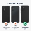 Pouzdro Kwmobile pro Samsung Galaxy A55 5G, zelené, silikonové, KWM000021ME021C