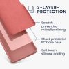 Pouzdro Kwmobile pro Samsung Galaxy A55 5G, růžové, silikonové, KWM000021ME022C