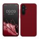 Silikonový kryt Kwmobile pro Samsung Galaxy A55 5G, červený, KWM000021ME023C