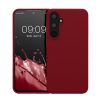 Silikonový kryt Kwmobile pro Samsung Galaxy A55 5G, červený, KWM000021ME023C