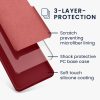 Silikonový kryt Kwmobile pro Samsung Galaxy A55 5G, červený, KWM000021ME023C
