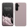 Pouzdro Kwmobile pro Samsung Galaxy A55 5G, světle fialové, silikonové, KWM000021ME024C