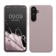 Pouzdro Kwmobile pro Samsung Galaxy A55 5G, světle fialové, silikonové, KWM000021ME024C