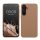 Pouzdro Kwmobile pro Samsung Galaxy A55 5G, krémové, silikonové, KWM000021ME025C