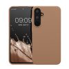 Pouzdro Kwmobile pro Samsung Galaxy A55 5G, krémové, silikonové, KWM000021ME025C
