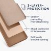 Pouzdro Kwmobile pro Samsung Galaxy A55 5G, krémové, silikonové, KWM000021ME025C